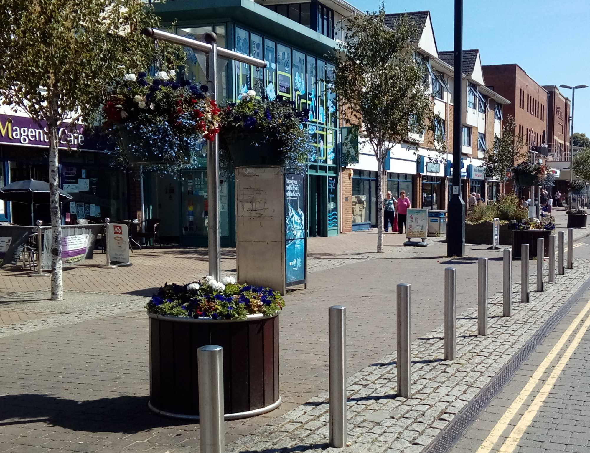 high street